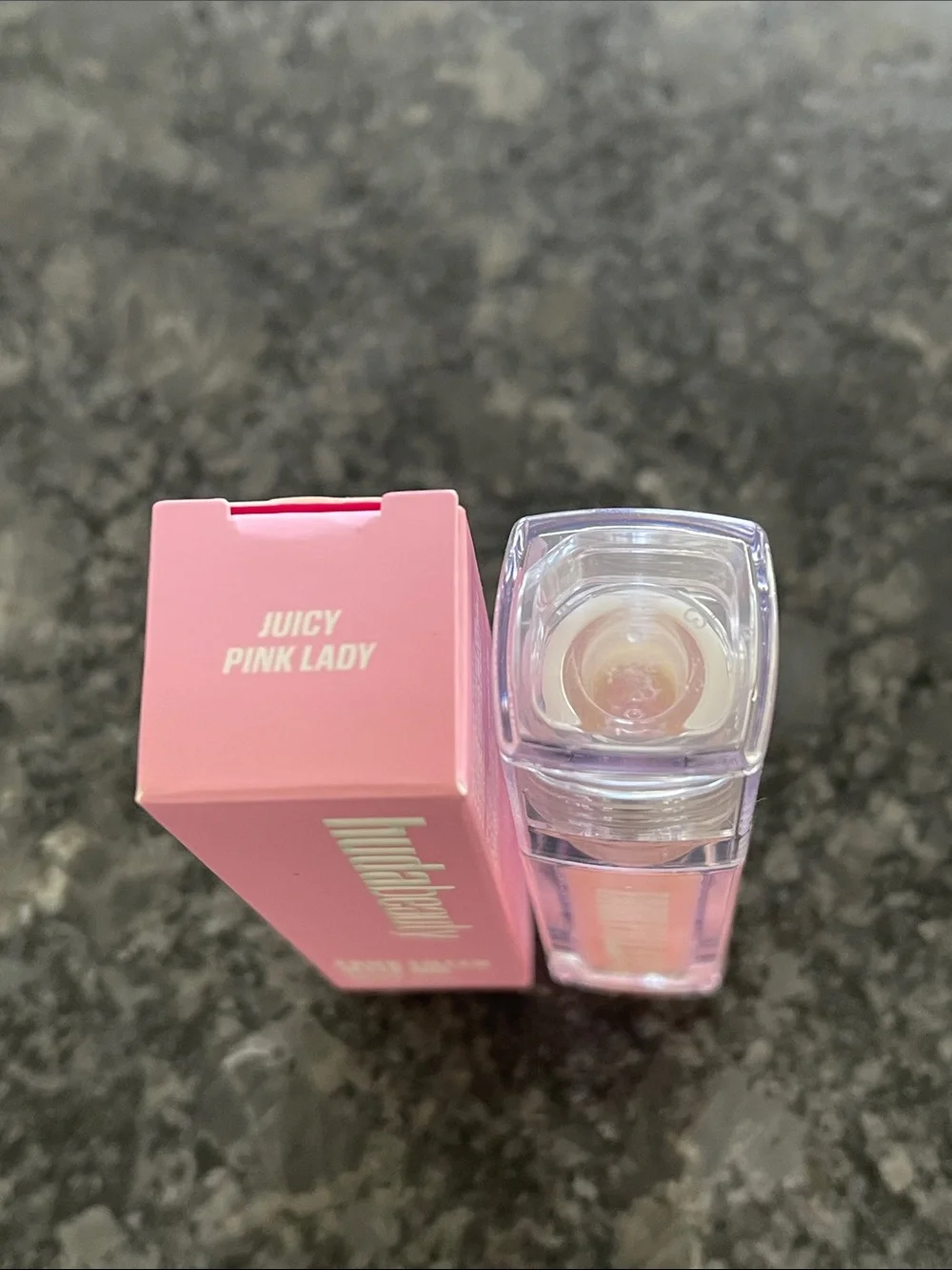 Huda Faux Filler Jelly Oil Lip Oil in Juicy Pink Lady